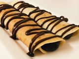 Chocolate crepe