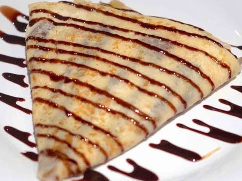Plain Chocolate Crepe