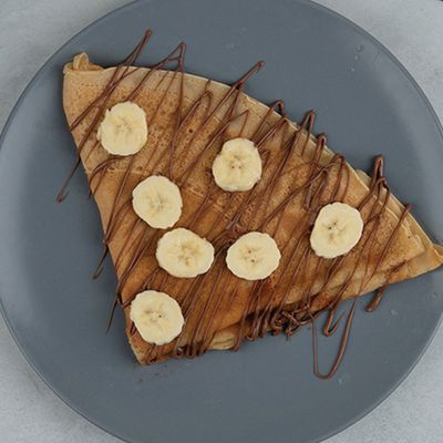 Nutella banana crepe