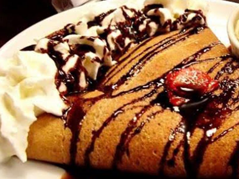 Nutella Chocolate Crepe