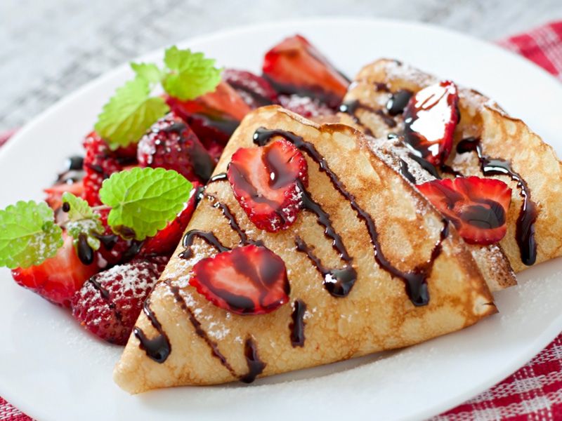 Chocolate Crepe