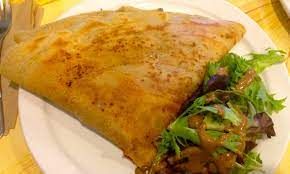 Grilled Chicken Breasts Crepe