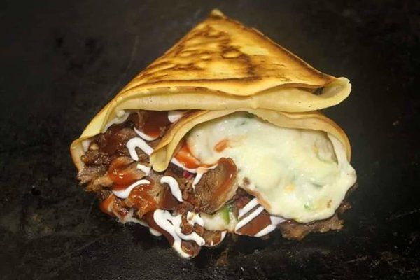Sausage Fasting Crepe
