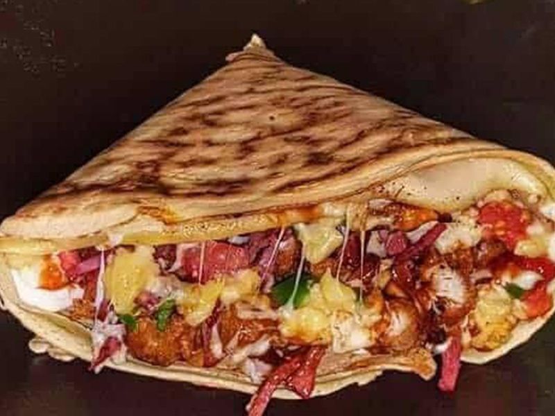 Chicken Fajita Crepe