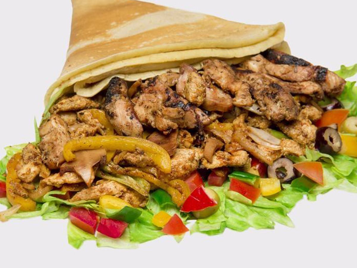 Fajita crepe