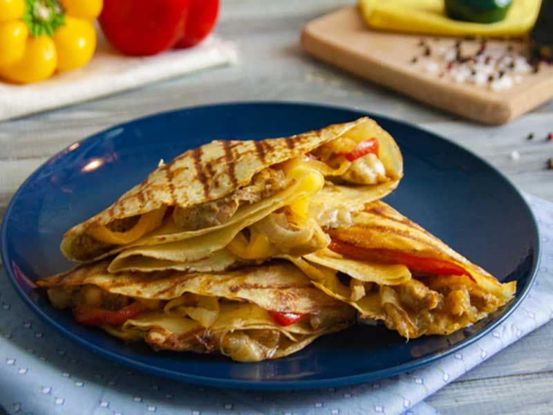 Chicken Fajita Crepe