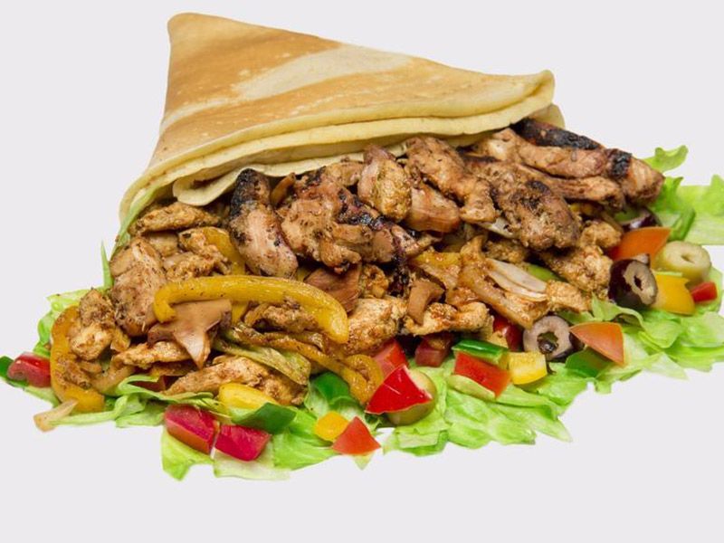 Chicken Fajita Crepe