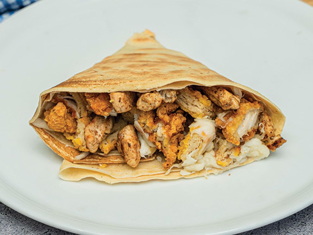 Chicken Fajita Crepe