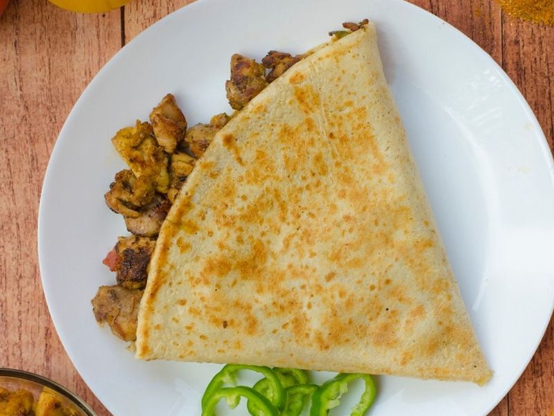 Chicken Fajita Crepe