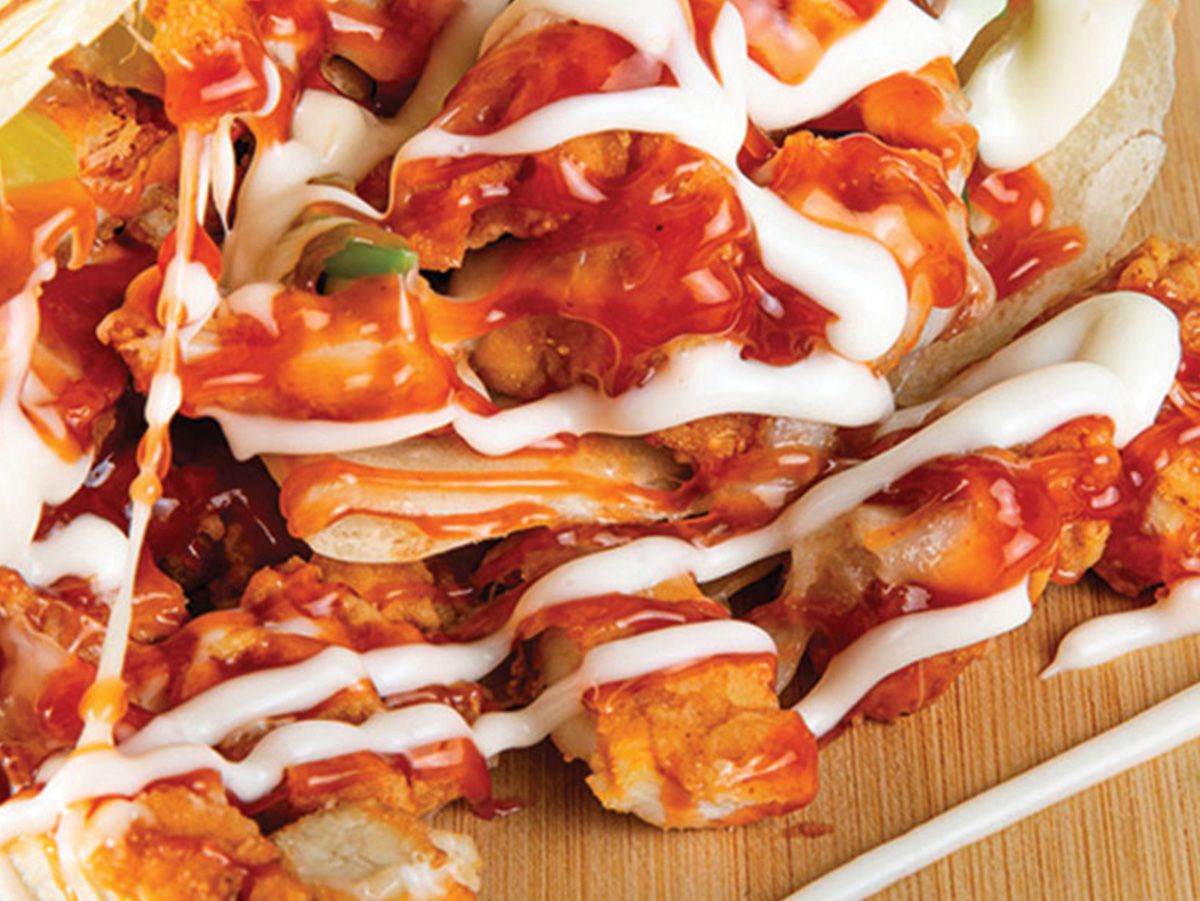 Chicken Fajita Crepe