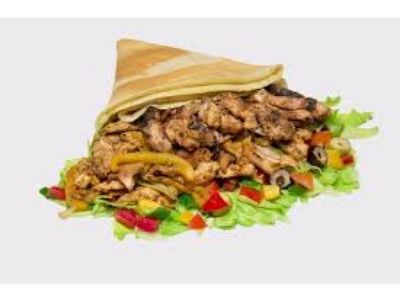 Chicken Fajita Crepe