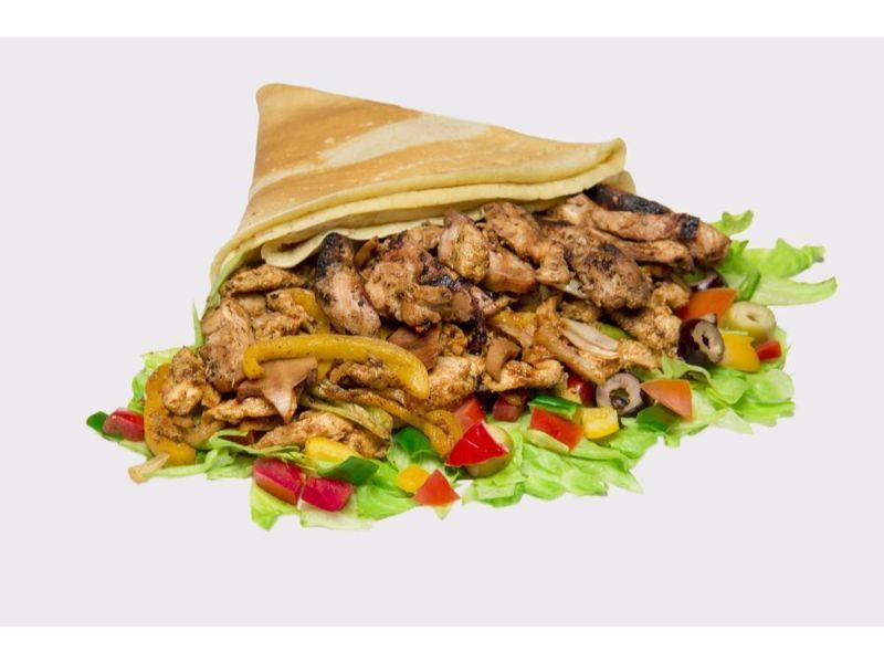 Chicken Fajita Crepe