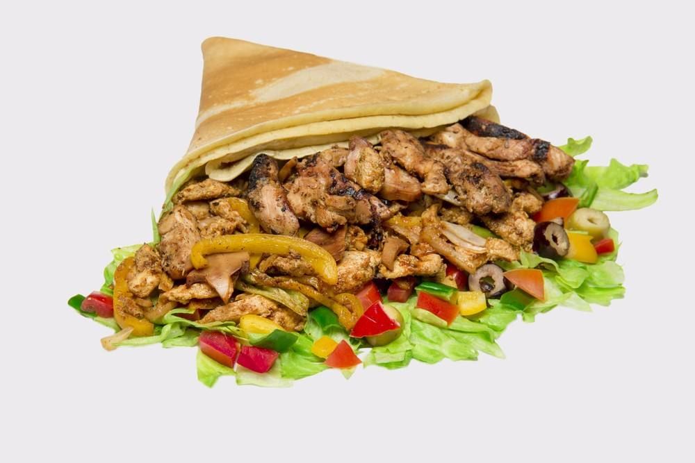 Chicken Fajita Crepe
