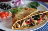 Chicken Fajita Crepe