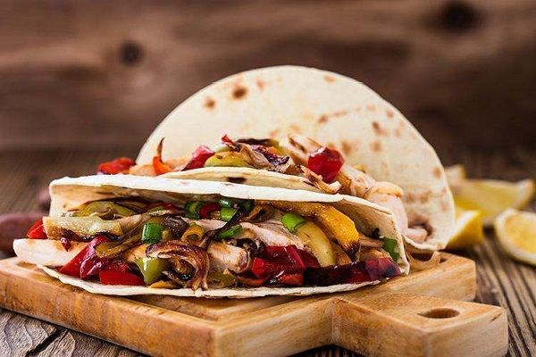 Chicken Fajita Crepe