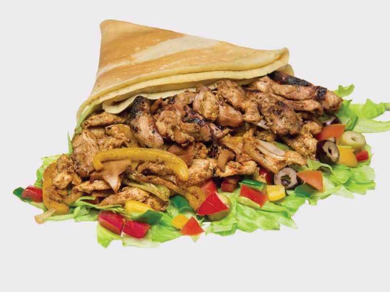 Chicken Fajita Crepe