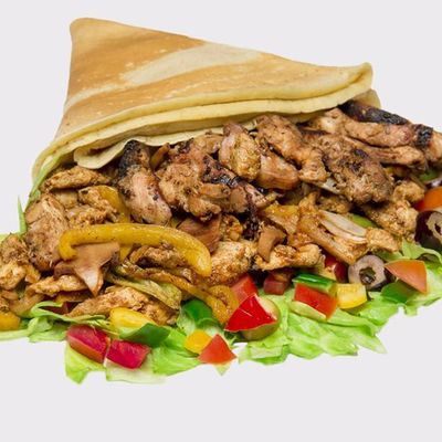 Chicken Fajita Crepe