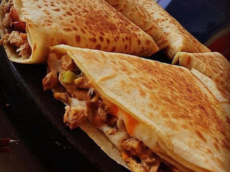 Chicken Fajita Crepe