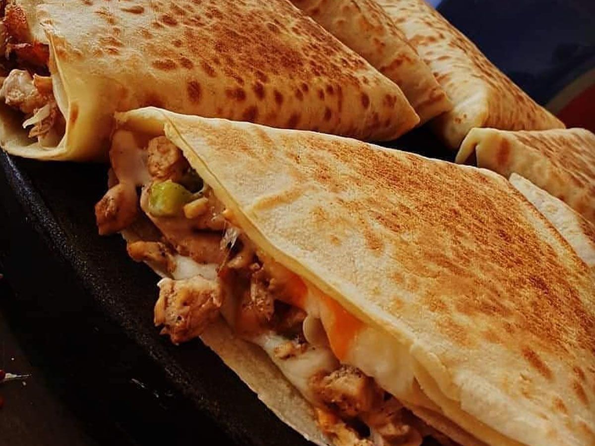 Chicken Fajita Crepe