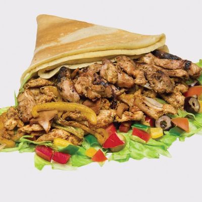 Chicken Fajita crepe