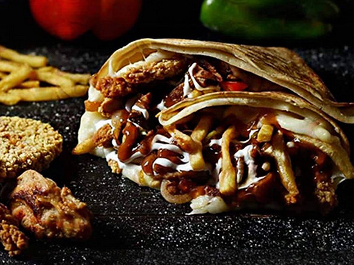 Chicken Fajita Crepe