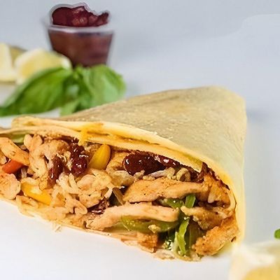 Chicken Fajita Crepe
