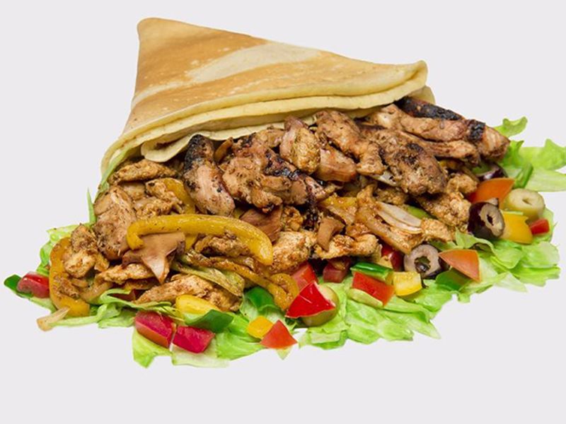 Chicken Fajita Crepe