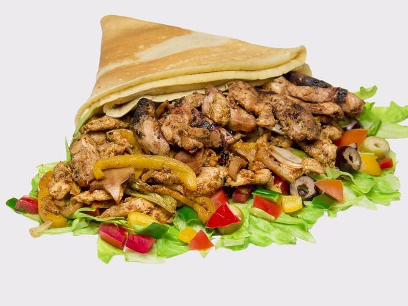 Chicken Fajita Crepe