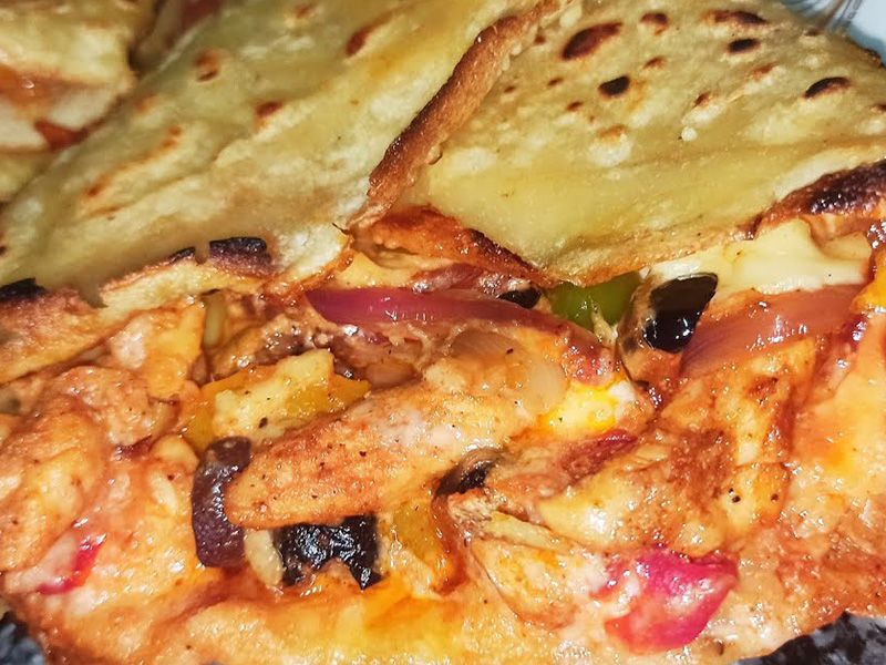 Chicken Fajita Crepe