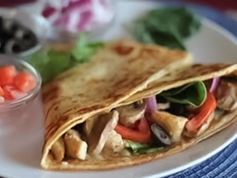 Chicken Fajita Crepe