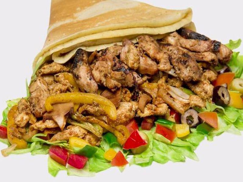 Chicken Fajita Crepe