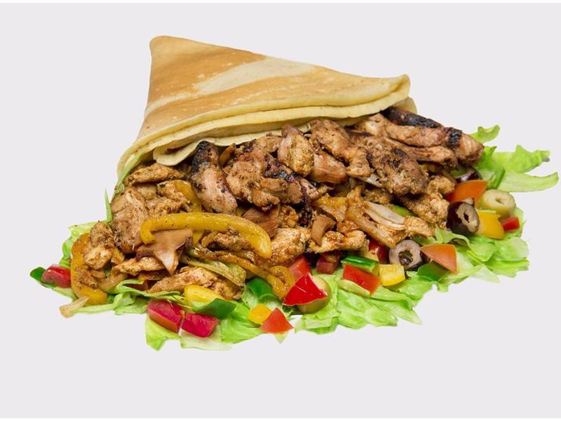 Chicken Fajita Crepe