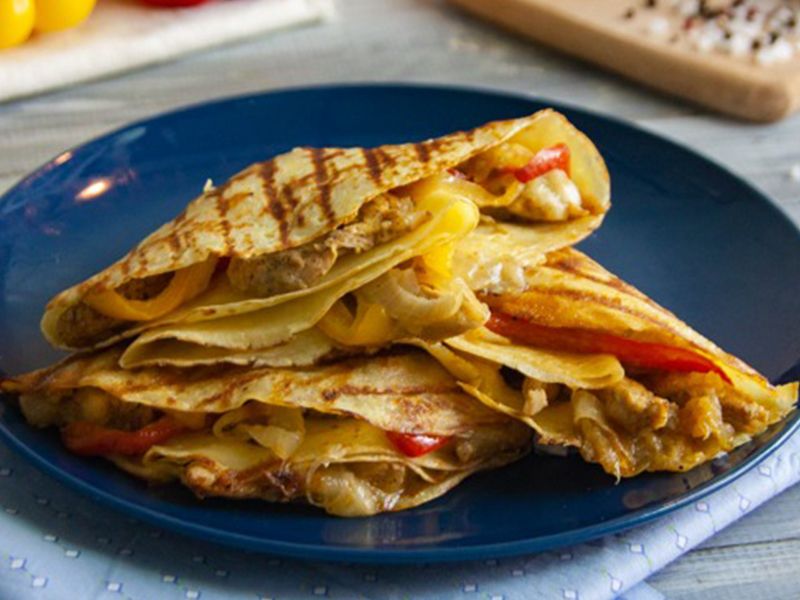 Chicken Fajita Crepe