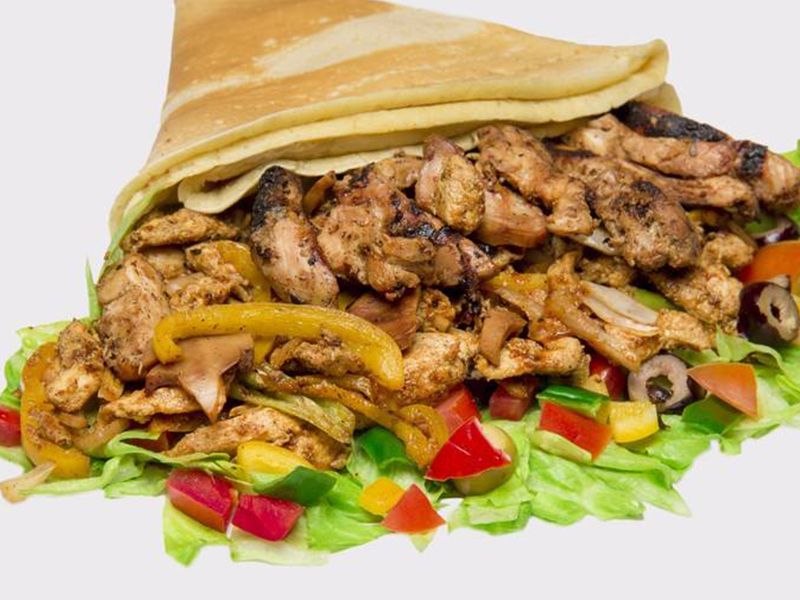 Chicken Fajita Crepe
