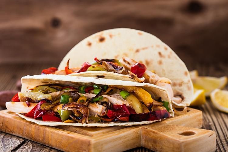 Chicken Fajita Crepe