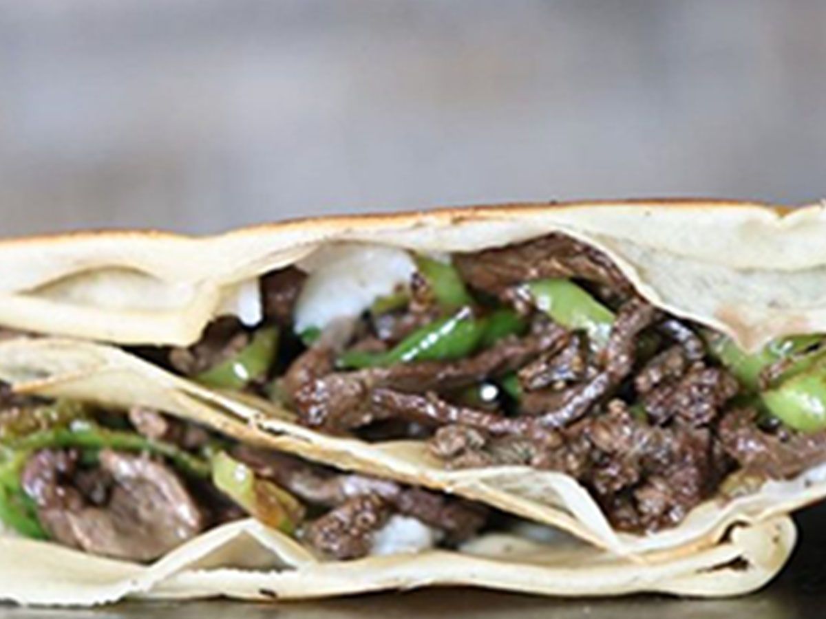 Meat Fajita Crepe