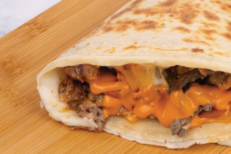 Meat Fajita Crepe