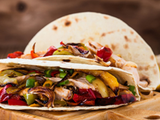 Meat Fajita With Mushroom Crepe