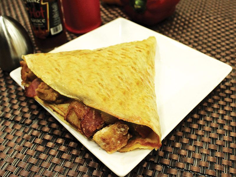 Beef Fajita Crepe
