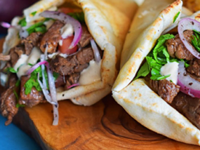 Beef Fajita Crepe