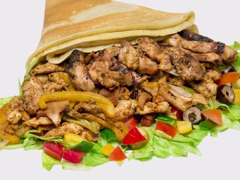 Meat Fajita Crepe