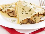 Mushroom Fajita Crepe