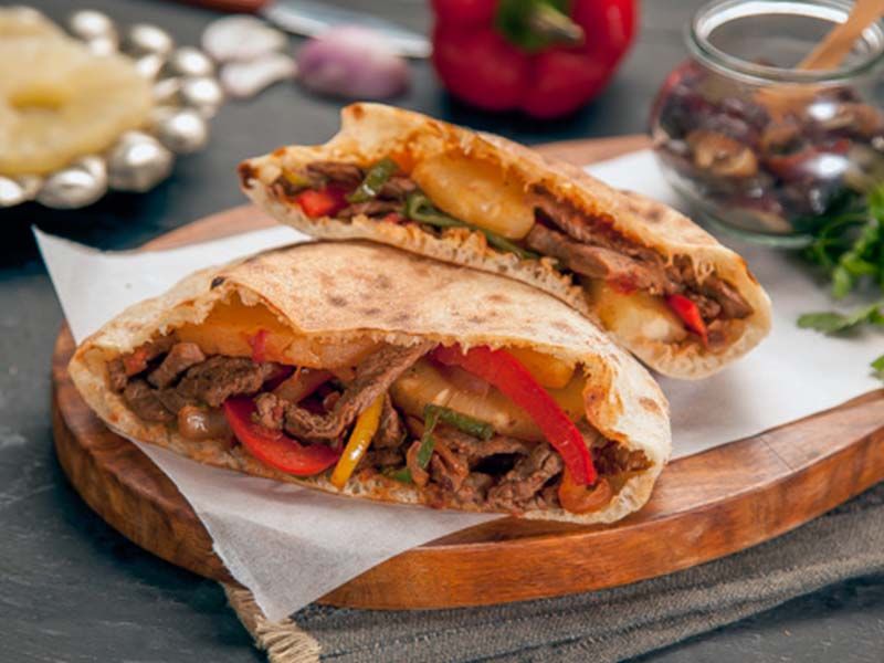 Mix Fajita Crepe