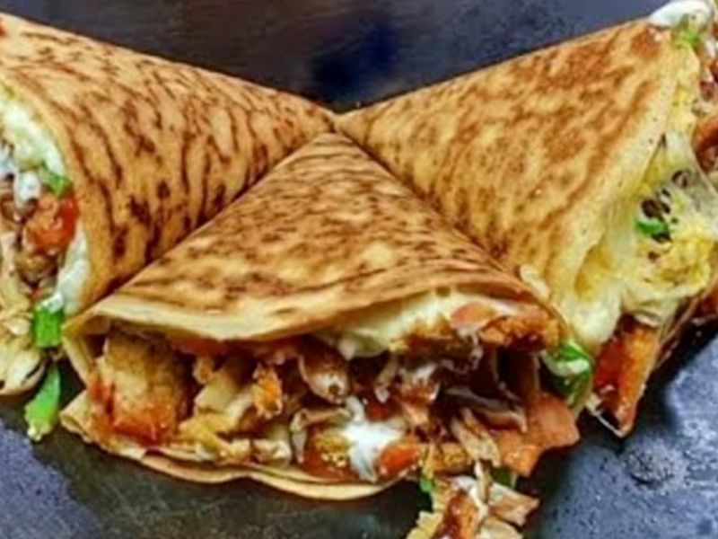 Chicken Fajita Crepe