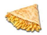 Mozzarella Fries Crepe