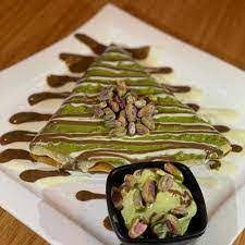 Pistachio Crepe