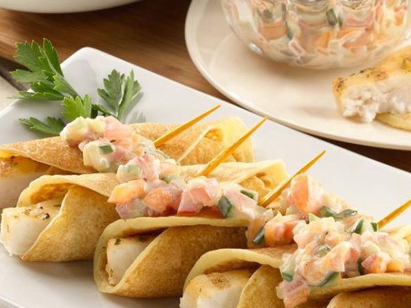 Seafood Crepe