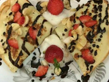 Fruit crepe