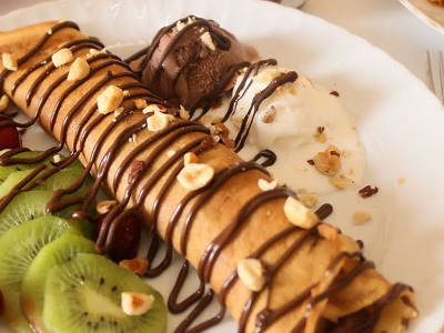 Fruits Crepe