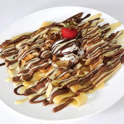 Fettuccine crepe